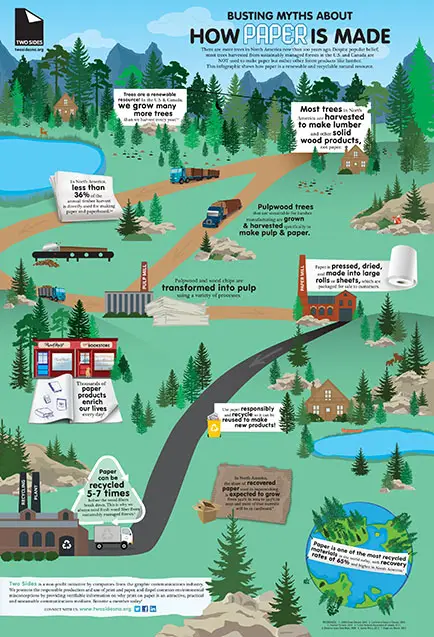 How Paper Is Made IG, Canon, two sides, Office Solutions & Services