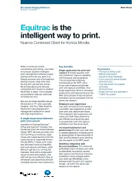 KM, Equitrac, Office Express, Konica-Minolta, Office Solutions & Services