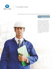KM, Manufacturing Brochure, Konica-Minolta, Office Solutions & Services