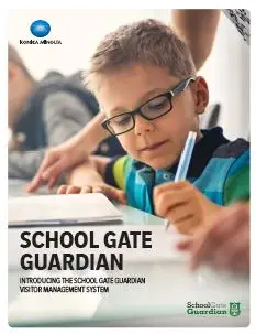Konica Minolta, School Gate Guardian, safety, education, 6-12, Konica Minolta, Office Solutions & Services