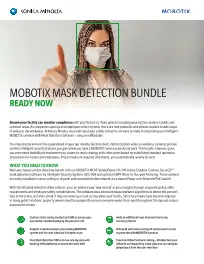 Mobotix, Mask Detection, Konica Minolta, Office Solutions & Services