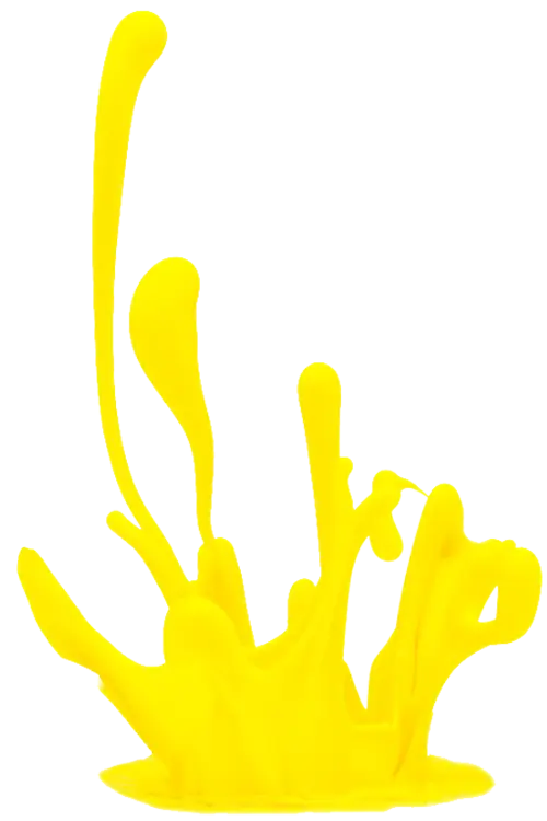 yellow, ink splash, HP, Hewlett Packard, Office Solutions & Services