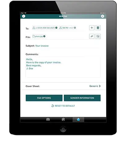 Ipad Service, XMedius Fax, Office Solutions & Services