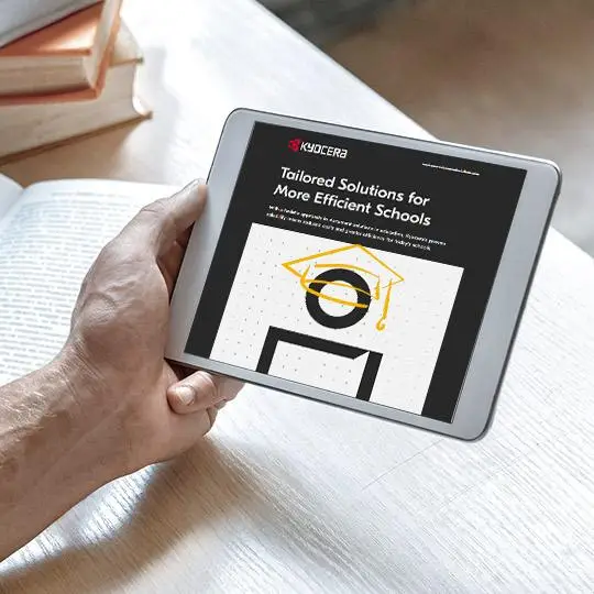 Kyocera, Industry Solutions, Education, Vertical Market, Office Solutions & Services
