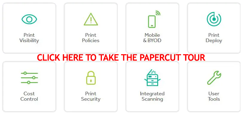 Papercut Tour, Office Solutions & Services