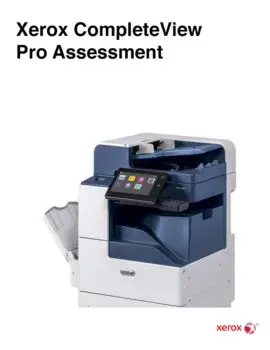 CompleteView Pro, Assessment, Xerox, Office Solutions & Services