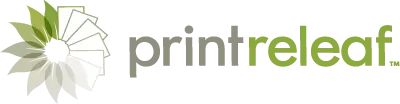 Printreleaf logo, Toshiba, Office Solutions & Services