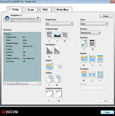 Program Function, Kyocera, Environment, Office Solutions & Services