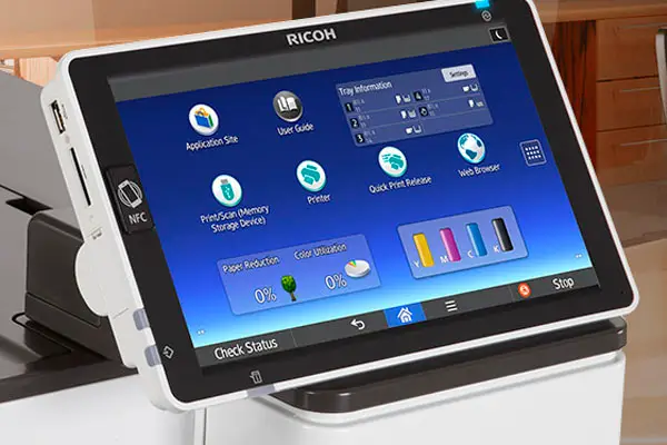 Cost Management, screen usage details, Ricoh, Office Solutions & Services