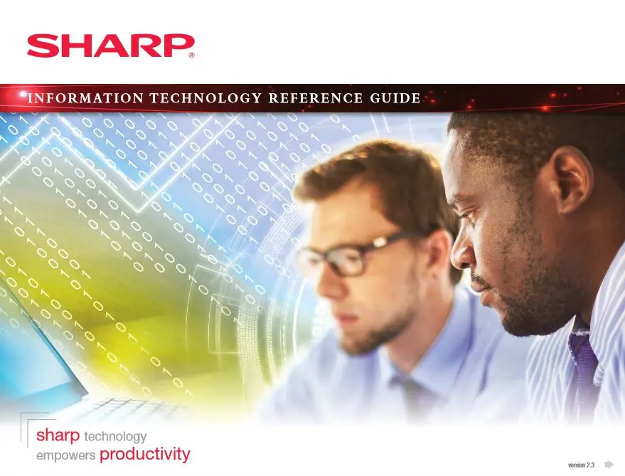 Sharp, IT Reference Guide, Office Solutions & Services