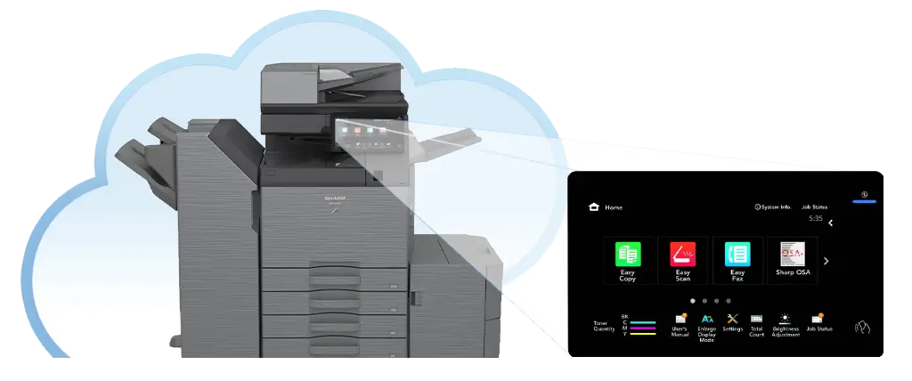 Sharp, Cloud, Email, Office Solutions & Services