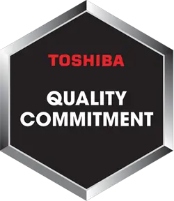 Total Quality Commitment, Logo, Toshiba, Office Solutions & Services