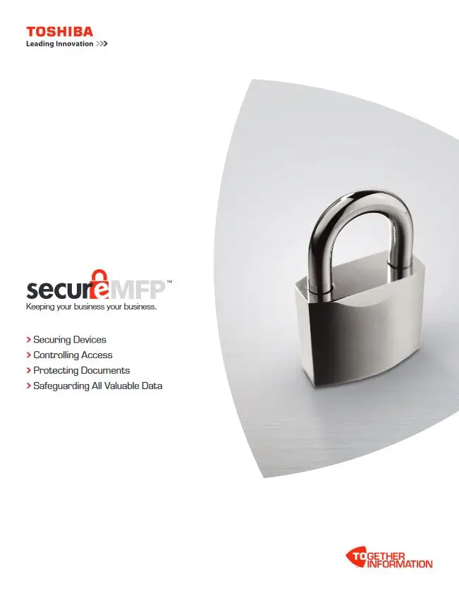Secure Mfp, security, MPS, MDS, Toshiba, Office Solutions & Services