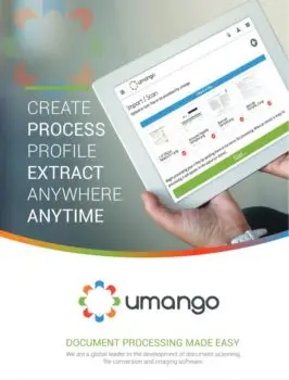 Brochure Cover, Umango, Office Solutions & Services